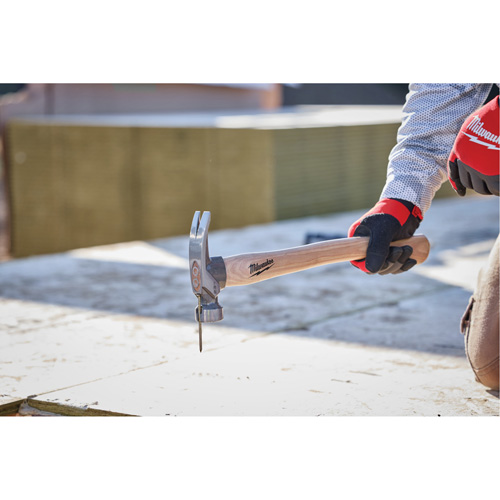 Milled Face Framing Hammer, 23 oz., Wood Handle Nia-Chem Ltd.