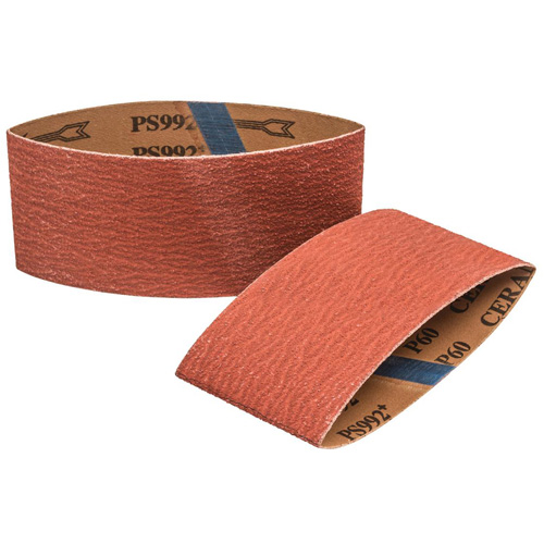 Bande en tissu pour tambour COOLCUT XX, 3-1/2" la x 15-1/2" lo, Zirconium, Grain 60 Nia-Chem Ltd.
