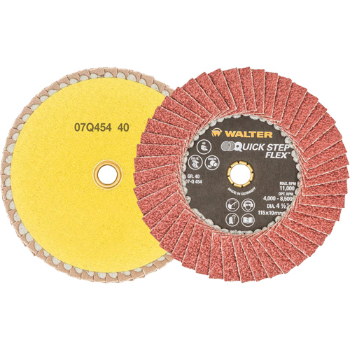 Disc Blender, 4-1/2" x Type 29, 40 Grit, Aluminum Oxide Nia-Chem Ltd.