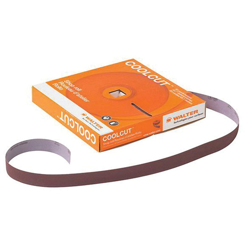 Papier abrasif manuel Coolcut, Oxyde d'aluminium, 1" la x 150' lo, Grain P60 Nia-Chem Ltd.