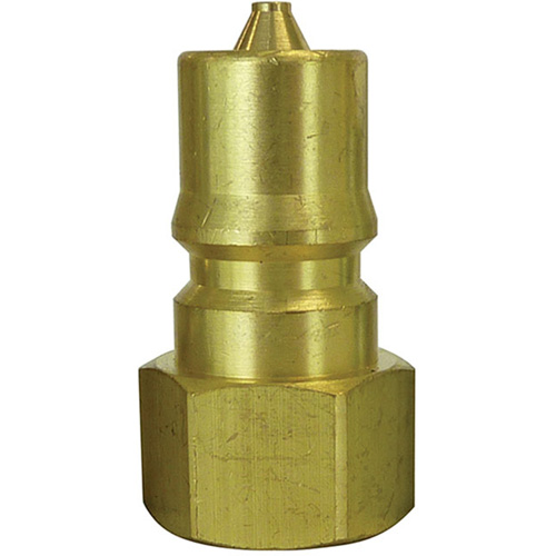 Bouchon pour raccord hydraulique rapide, 3/8" dia., Laiton Nia-Chem Ltd.