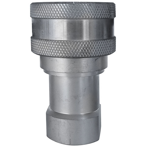 Hydraulic Quick Coupler - Stainless Steel Manual Coupler, Brass/Stainless Steel Nia-Chem Ltd.