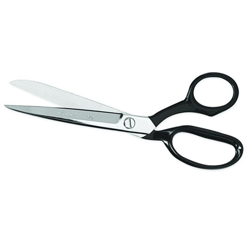 Industrial Dressmaker Shears, 3-3/4" Cut Length, Rings Handle Nia-Chem Ltd.