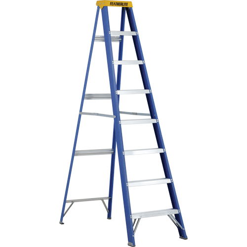 Industrial Duty Stepladders (6300 Series), 8', Fibreglass, 250 lbs. Capacity, Type 1 Nia-Chem Ltd.