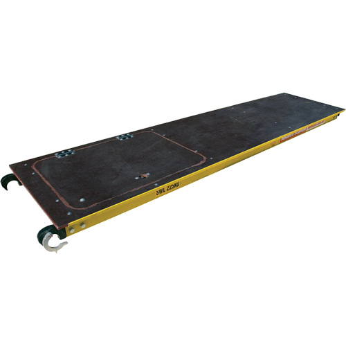 Composants pour &eacute;chafaudages la tour en fibre de verre, Fibre de verre, 8' lo x 94-1/2" la Nia-Chem Ltd.