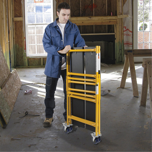 Ensemble de petit &eacute;chafaudage de base de 4' Jobsite Series, Cadre Acier, 41" p x 45-3/4" h Nia-Chem Ltd.