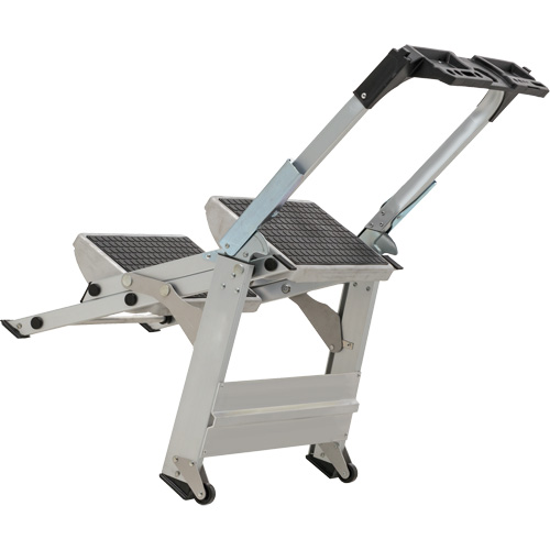 &eacute;chelle escabeau avec roues pivotantes, 2 marches, 23" x 21" x Hauteur 34,50" Nia-Chem Ltd.