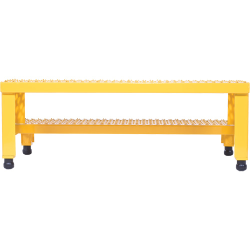 Adjustable Step-Mate Stand, 2 Step(s), 36-3/16" W x 22-7/8" L x 15-1/4" H, 500 lbs. Capacity Nia-Chem Ltd.