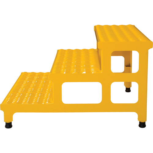Adjustable Step-Mate Stand, 3 Step(s), 36-3/16" W x 33-7/8" L x 22-1/4" H, 500 lbs. Capacity Nia-Chem Ltd.