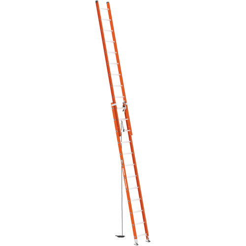 BuildMan&reg; Extension Ladder, 300 lbs. Cap., 24' H, Grade 1A Nia-Chem Ltd.