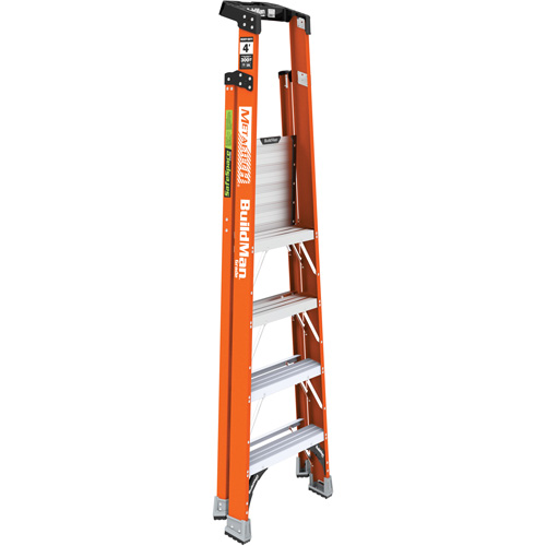 Safespace Platform Step Ladder, 4', 300 lbs. Cap. Nia-Chem Ltd.