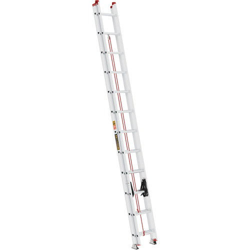Jobsite Series Extension Ladder, 200 lbs. Cap., 24' H, Grade 3 Nia-Chem Ltd.