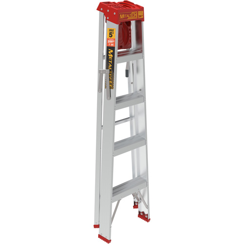 Step Ladder with Paint Tray, 5', Aluminum, 200 lbs. Capacity, Type 3 Nia-Chem Ltd.