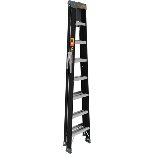 Step Ladder with Paint Tray, 8', Fibreglass, 250 lbs. Capacity, Type 1 Nia-Chem Ltd.