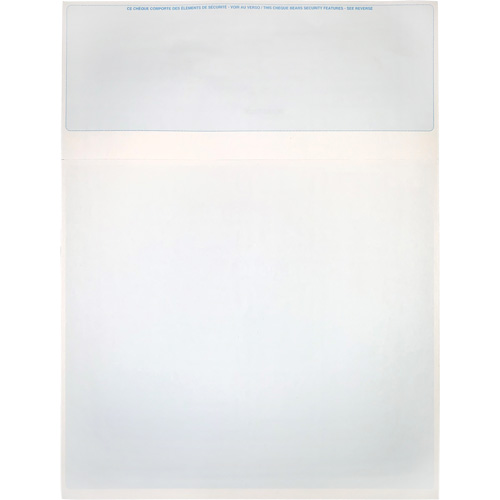 Papier &agrave; ch&egrave;que Nia-Chem Ltd.