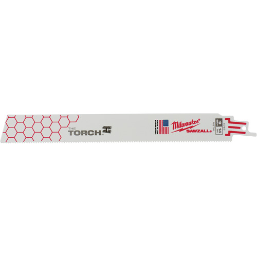 The Torch Sawzall&reg; Blade, Bi-Metal, 14 TPI, 9" L x 1" W Nia-Chem Ltd.
