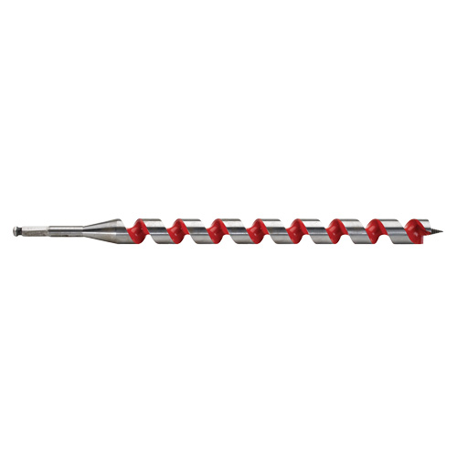 Ship Auger Drill Bit, 1-1/8" Diameter, 15" Flute, 7/16" Hex Shank Nia-Chem Ltd.