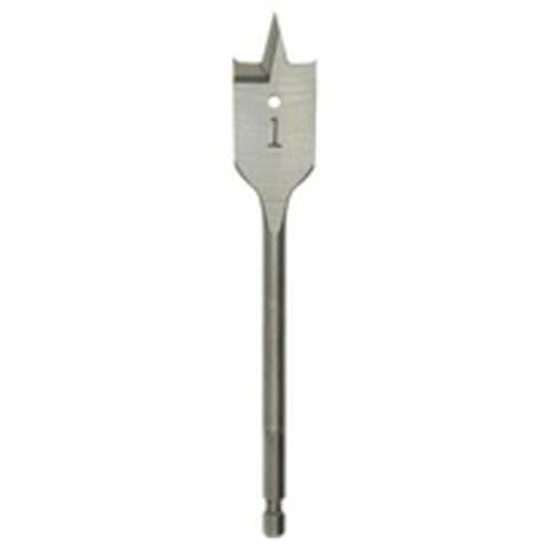 Flat Boring Bit, 7/16" Diameter, 1/4" Hex Shank, 6" Length Nia-Chem Ltd.