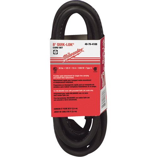 Cordon Quik-Lok avec prise de style tournante Nia-Chem Ltd.