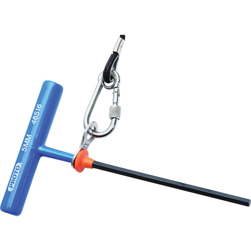 Hex Key - Metric, Hex End, 2.5 mm x 6" L, T Handle Nia-Chem Ltd.