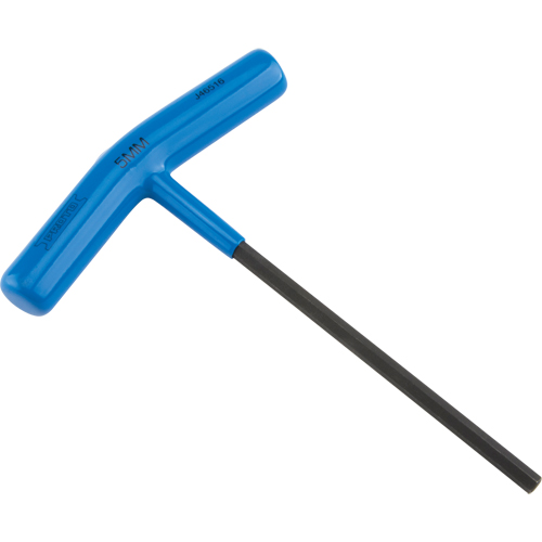 Hex Key - Metric, Hex End, 5 mm x 6" L, T Handle Nia-Chem Ltd.
