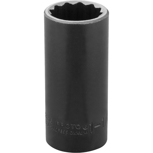 Socket, Impact, 1-1/8", 1/2" Drive, 12 Points, Deep Nia-Chem Ltd.