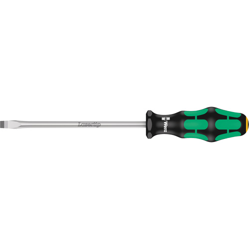 Tapered Slotted Screwdriver, 7 mm, 10-1/16" L, Plastic Handle Nia-Chem Ltd.