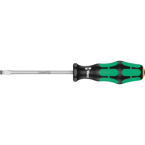 Tapered Slotted Screwdriver, 1/2", 10/1/2" L, Plastic Handle Nia-Chem Ltd.