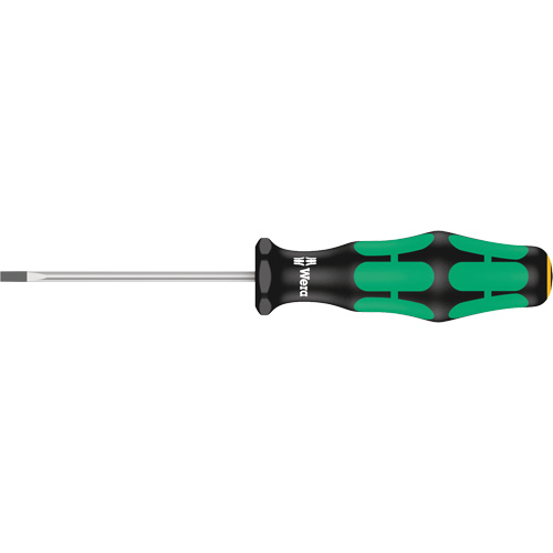 Tournevis pour vis &agrave; fente, Tige de 3/32", Ronde, 5-1/8" lo, Prise en Plastique Nia-Chem Ltd.