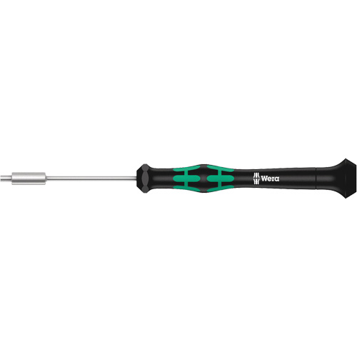 Micro-tournevis pour embouts, 2,0 mm prise, 6-3/16" lo, Non magn&eacute;tique Nia-Chem Ltd.