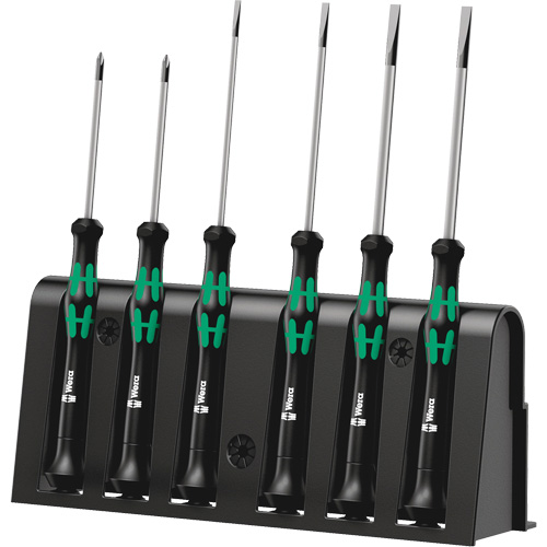 Micro Series Screwdriver Set with Rack, 6 Pcs. Nia-Chem Ltd.