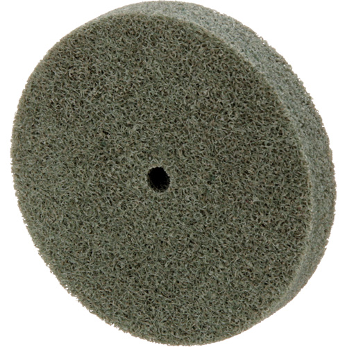 Standard Abrasives 500 Series Soft Density Unitized Wheels, 3" x 1/2", 1/4" Arbor, Medium Grit, Aluminum Oxide Nia-Chem Ltd.