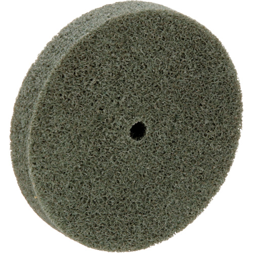 Standard Abrasives 500 Series Soft Density Unitized Wheels, 3" x 1/2", 1/4" Arbor, Medium Grit, Aluminum Oxide Nia-Chem Ltd.