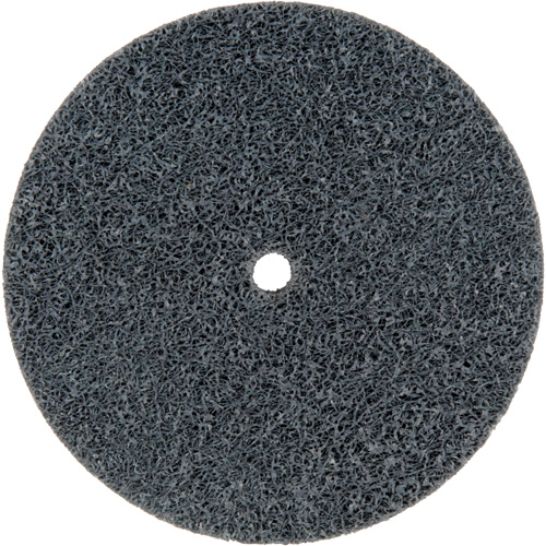 Meule homog&egrave;ne &agrave; faible densit&eacute; de s&eacute;rie 500 Standard Abrasives, 3" x 1/2", Arbre de 1/4", Grain de Fin, Carbure de silicium Nia-Chem Ltd.