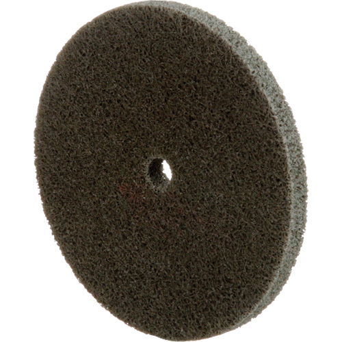 Standard Abrasives Unitized Wheel, 3" x 1/4", 1/4" Arbor, Fine Grit, Aluminum Oxide Nia-Chem Ltd.