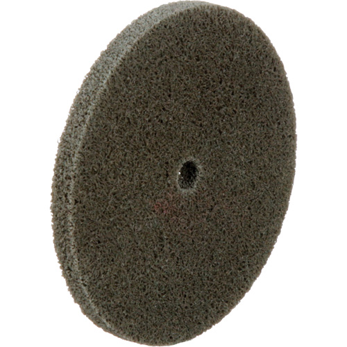 Standard Abrasives Unitized Wheel, 3" x 1/4", 1/4" Arbor, Fine Grit, Aluminum Oxide Nia-Chem Ltd.