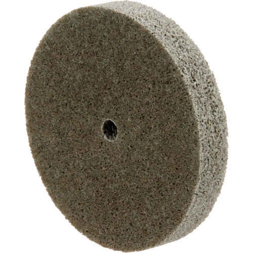 Standard Abrasives Unitized Wheel, 3" x 1/2", 1/4" Arbor, Medium Grit, Aluminum Oxide Nia-Chem Ltd.