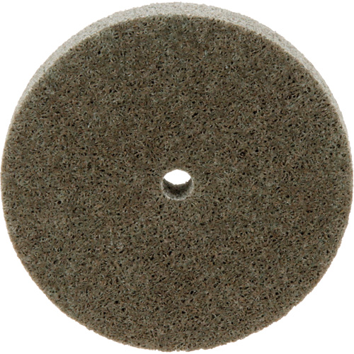 Standard Abrasives Unitized Wheel, 3" x 1/2", 1/4" Arbor, Medium Grit, Aluminum Oxide Nia-Chem Ltd.