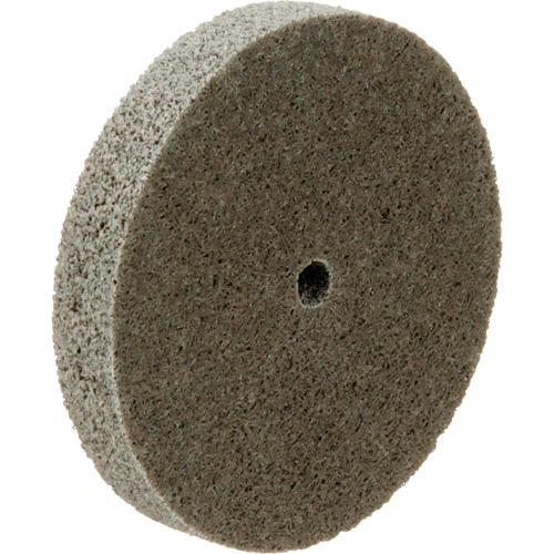 Standard Abrasives Unitized Wheel, 3" x 1/2", 1/4" Arbor, Medium Grit, Aluminum Oxide Nia-Chem Ltd.