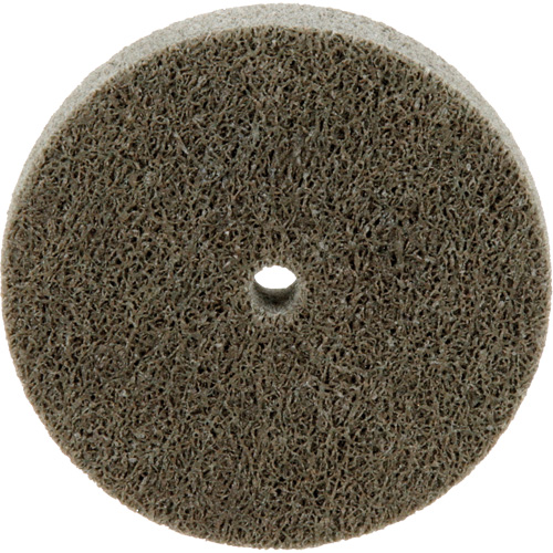 Standard Abrasives Unitized Wheel, 3" x 1/2", 1/4" Arbor, Medium Grit, Aluminum Oxide Nia-Chem Ltd.