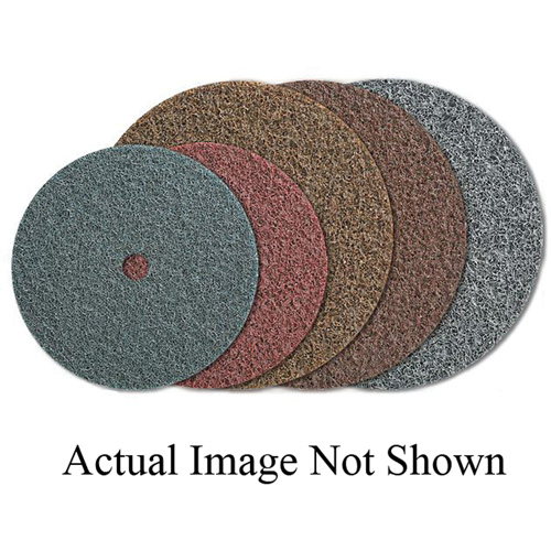 QUICK-STEP BLENDEX Surface Conditioning Disc, 4-1/2" Dia., Extra Coarse Grit, Aluminum Oxide Nia-Chem Ltd.