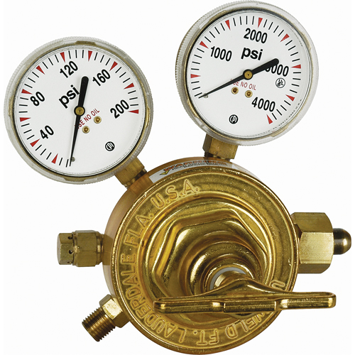 Heavy-Duty Single Stage Regulator, Oxygen, CGA540 Inlet Nia-Chem Ltd.