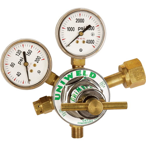 D&eacute;tendeur &agrave; simple d&eacute;tente de gamme moyenne, Oxyg&egrave;ne, Entr&eacute;e CGA540 Nia-Chem Ltd.