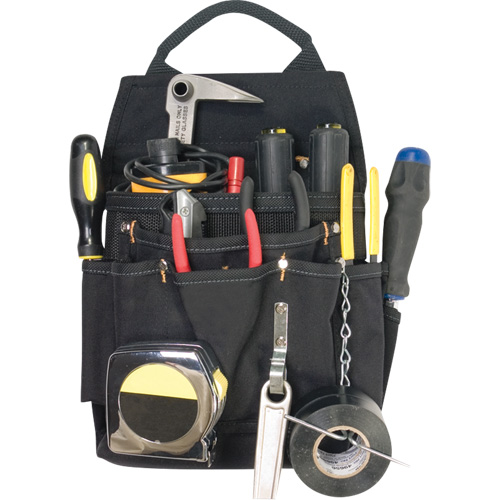 Porte-outils professionnels pour &eacute;lectricien, Porte-outil multiple, Polyester, 11 Poches Nia-Chem Ltd.