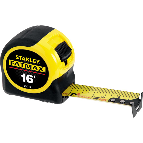 FatMax&reg; Measuring Tape, 1-1/4" x 16', 16ths of an Inch Graduations Nia-Chem Ltd.