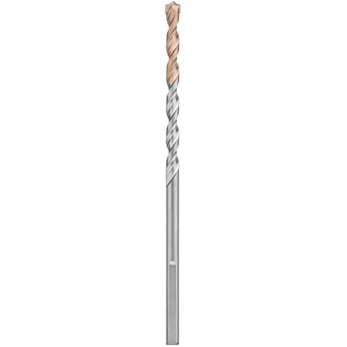 Foret &agrave; 4 cannelures pour marteau &agrave; percussion, 3/16", Tige 3 m&eacute;plats, Carbure Nia-Chem Ltd.