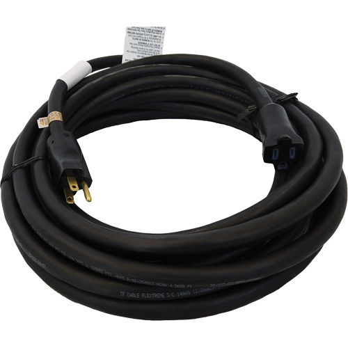 Heavy-Duty Neoprene Extension Cords, Indoor/Outdoor, SOOW, 14/3 AWG, 15 A, 25' Nia-Chem Ltd.