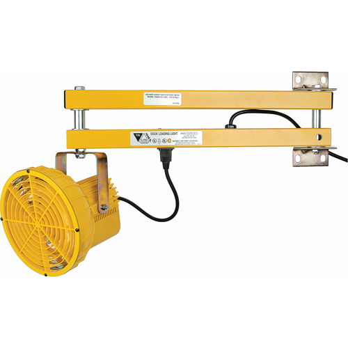 Lampes pour les quais, Bras 24", 50 W, Ampoule Sodium haute pression, Polycarbonate Nia-Chem Ltd.