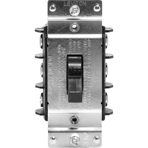 Interrupteur tripolaire monophas&eacute; Nia-Chem Ltd.