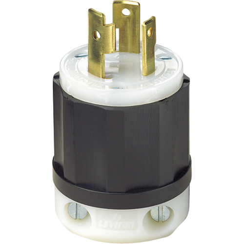 Dispositif verrouillable de qualit&eacute; industrielle, Nylon, 30 A, 125 V, L5-30P Nia-Chem Ltd.